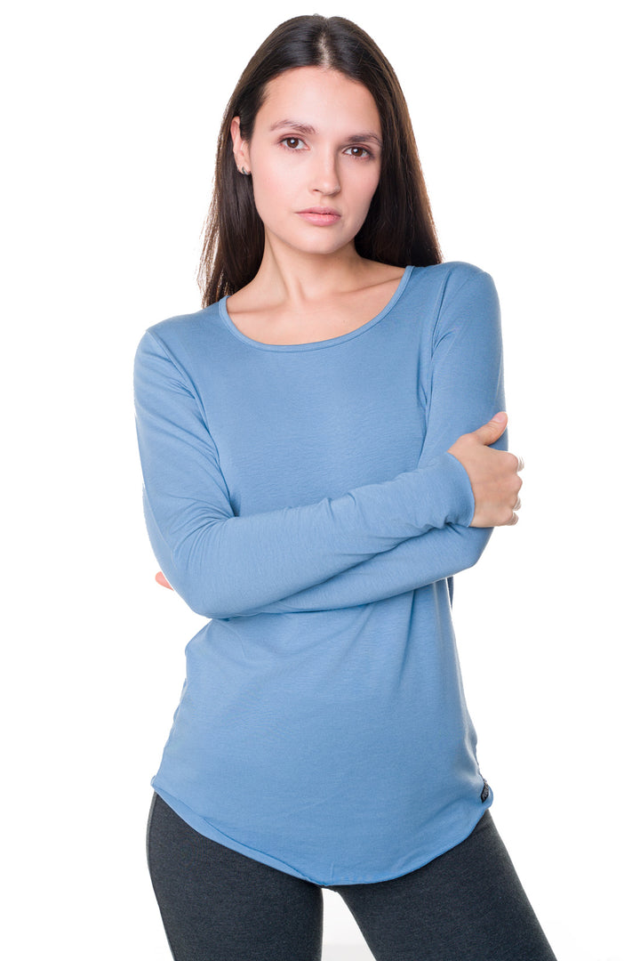 Bamboo Long Sleeve Crew Neck
