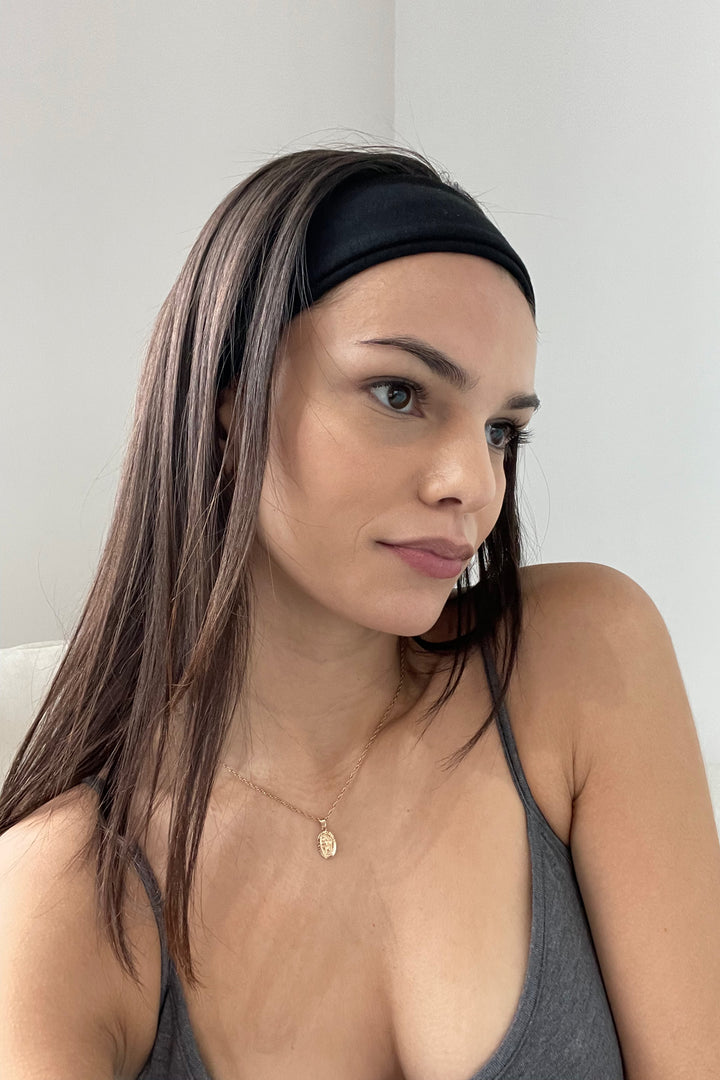 Black headband for women