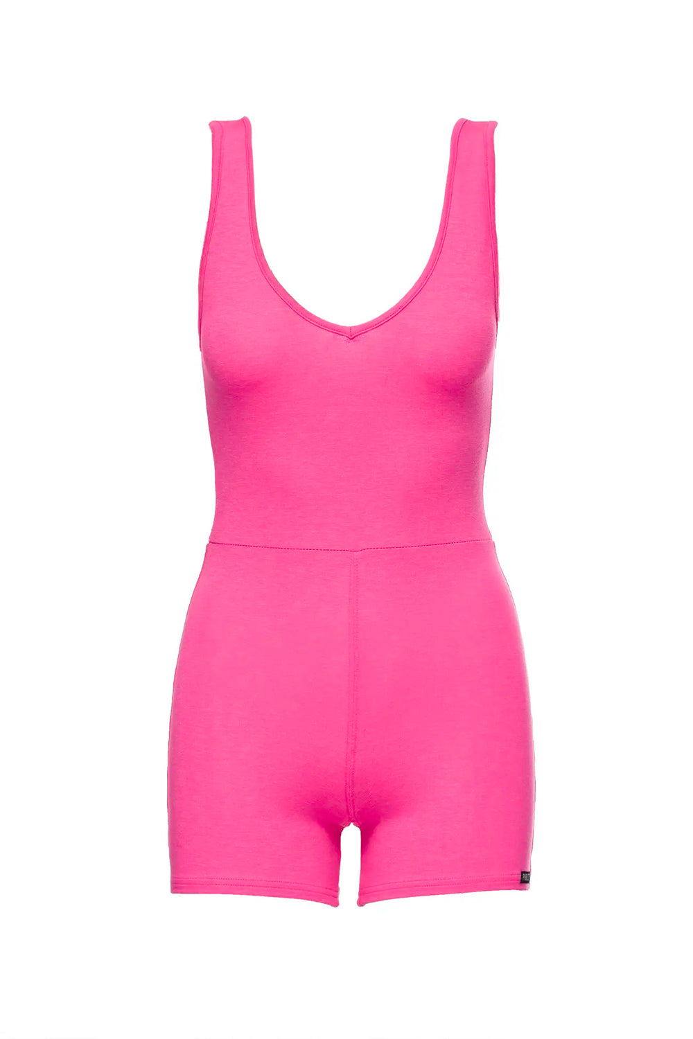 Womens Hot Pink Romper