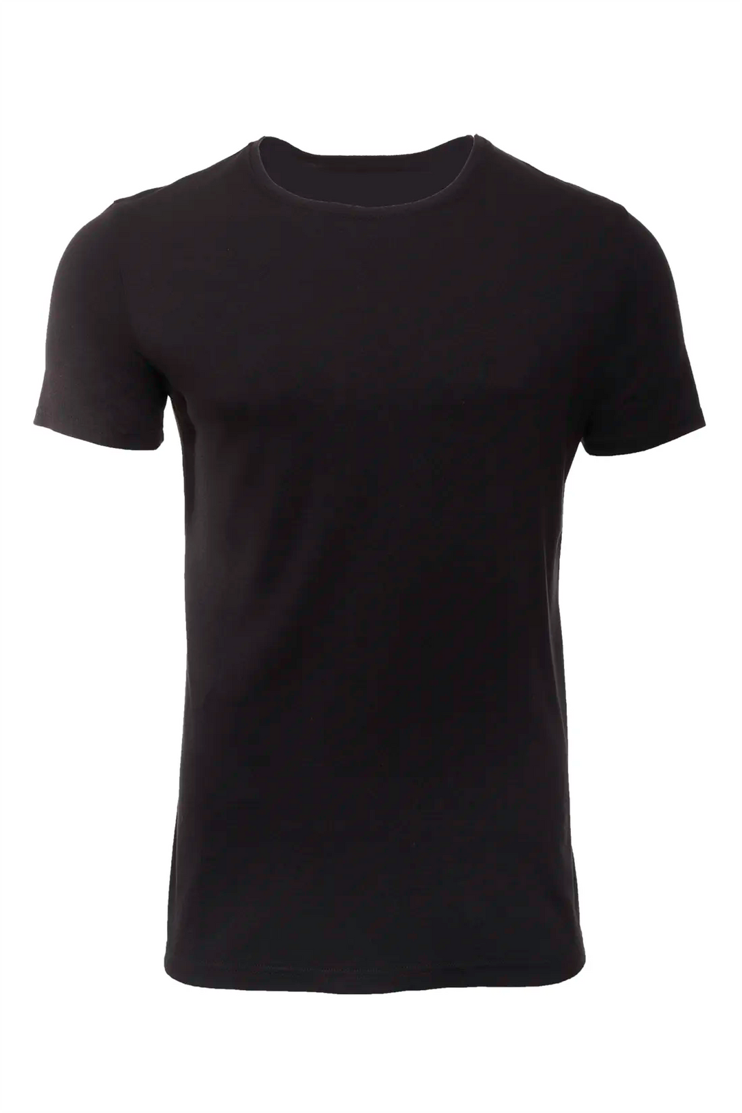 Black men's bamboo T-shirt