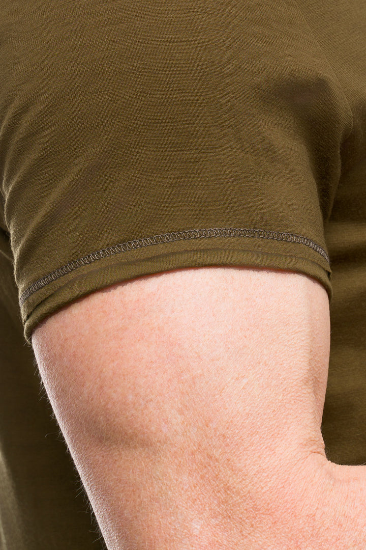 men's merino wool T shirt shirt sleeve