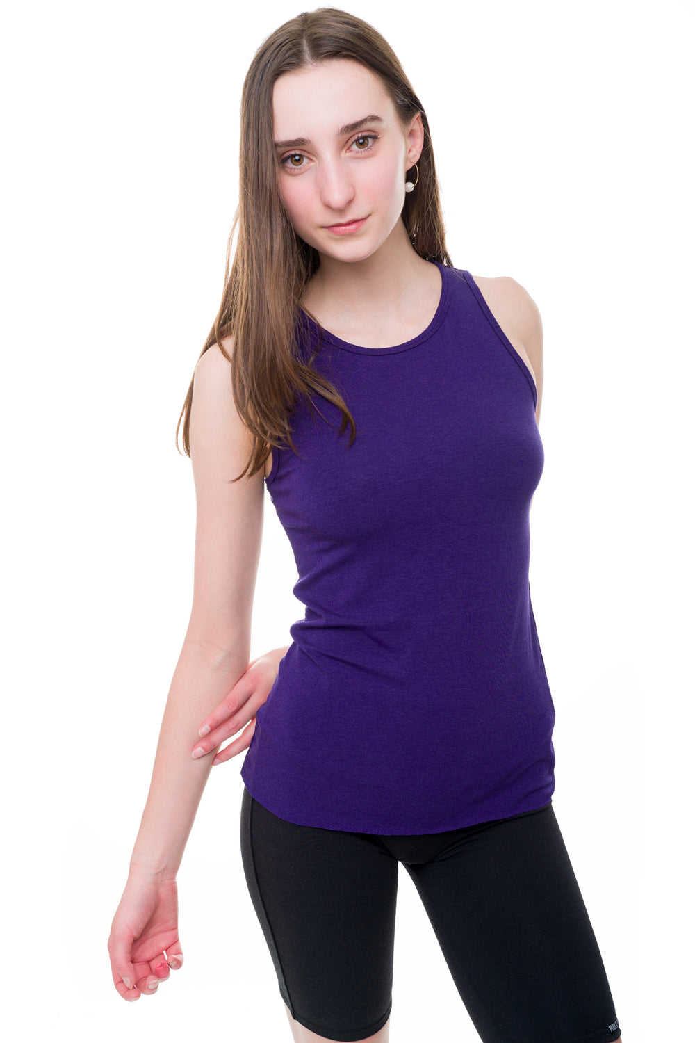 Bamboo Tank Top Purple