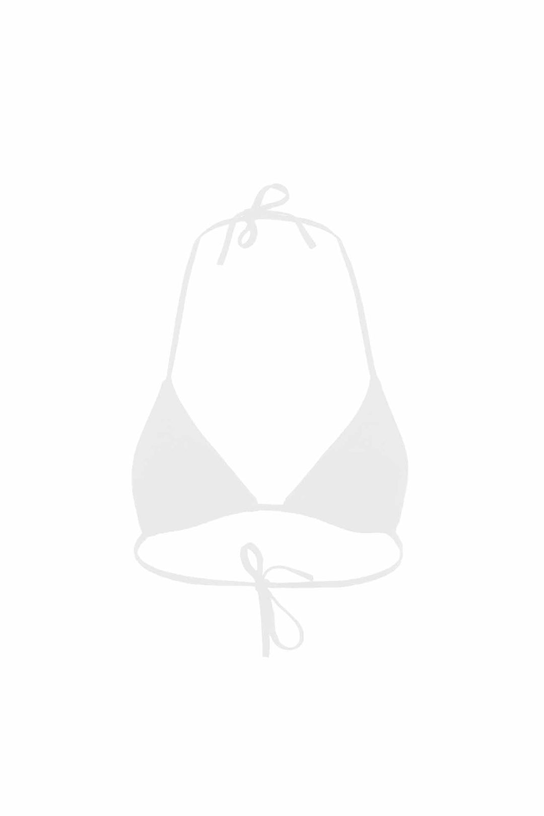 Merino Wool Triangle Bikini Top