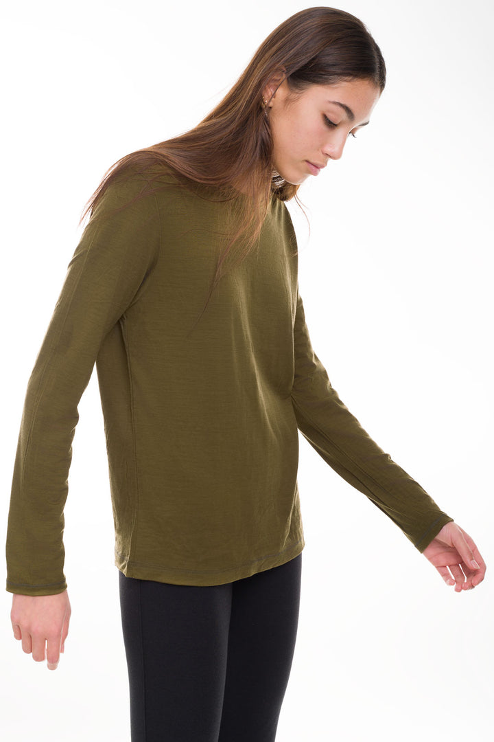 Women's Merino Wool LS Tee