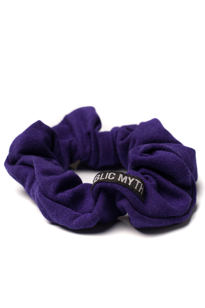 purple bamboo cotton scruchie