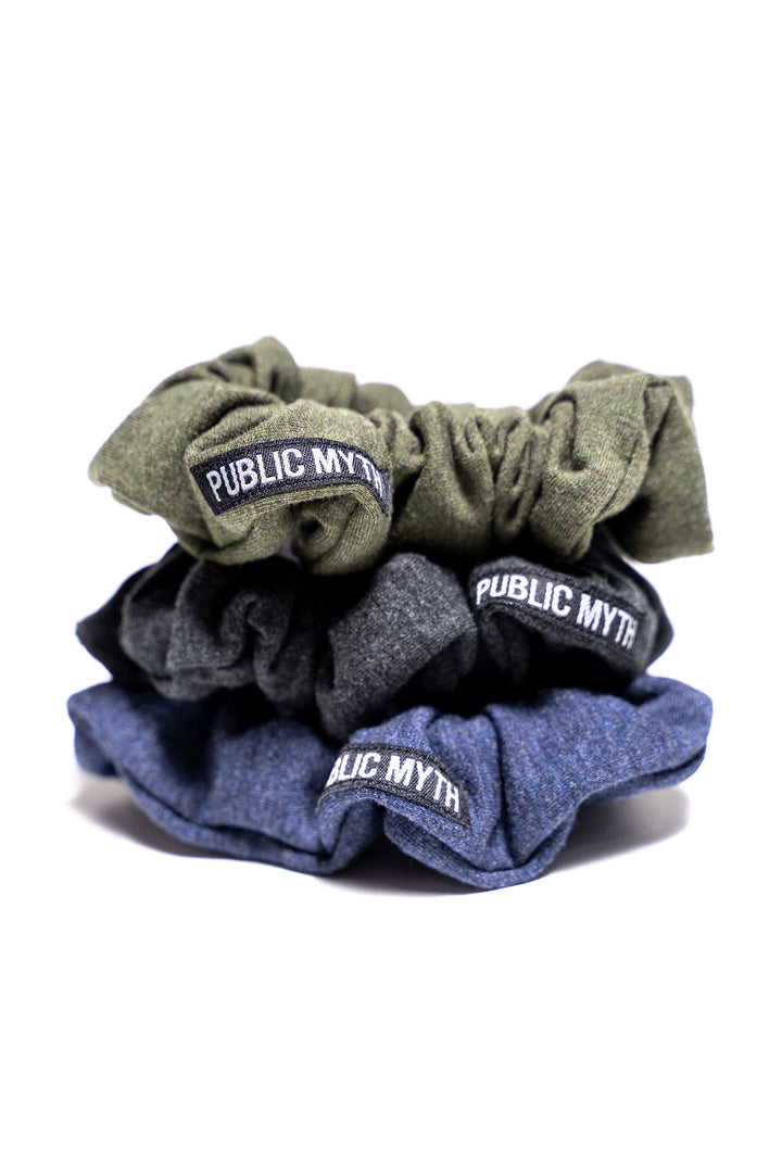 3 pack bamboo cotton scruchie