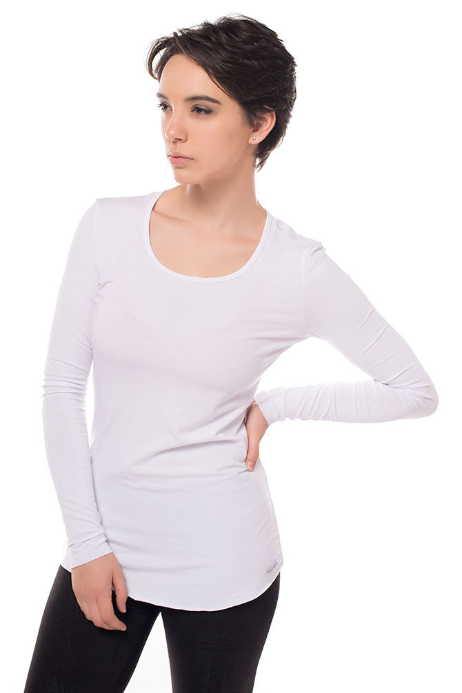 Bamboo Long Sleeve Crew Neck