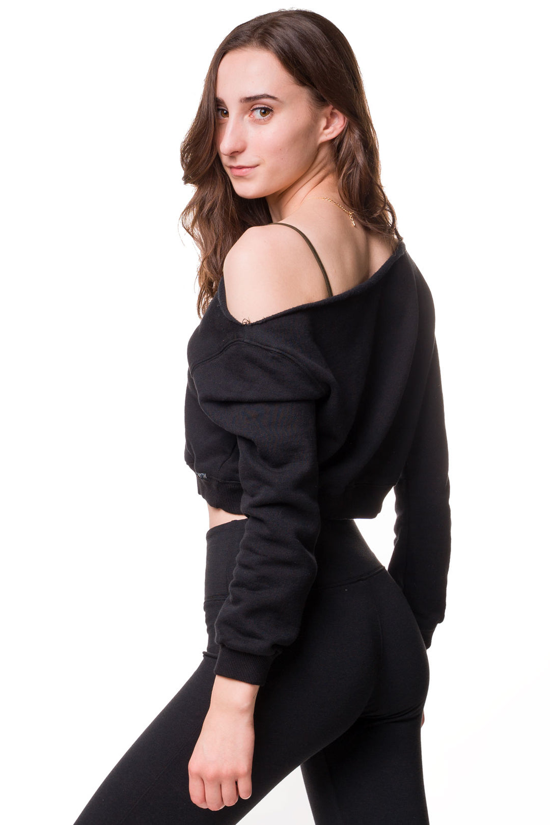 Organic Off the Shoulder Crop