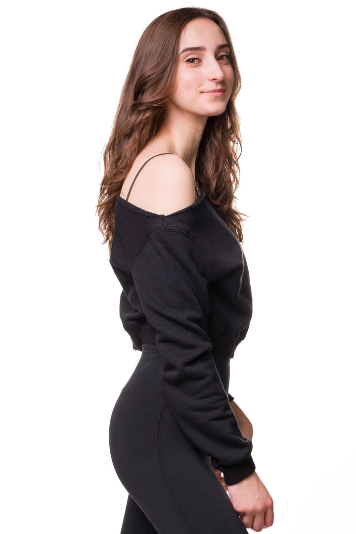 Organic Off the Shoulder Crop