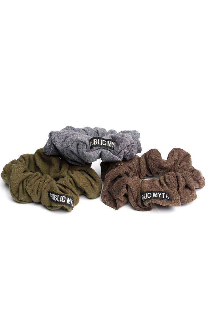 Bamboo Scrunchie 3 Pack