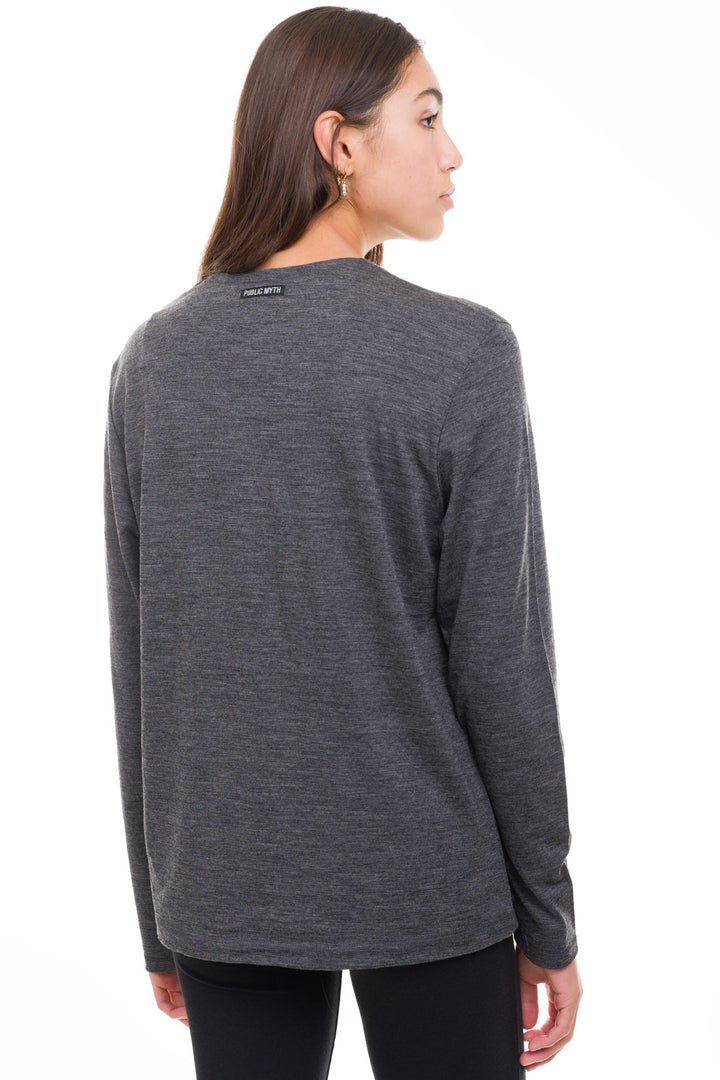 Women's Merino Wool LS Tee