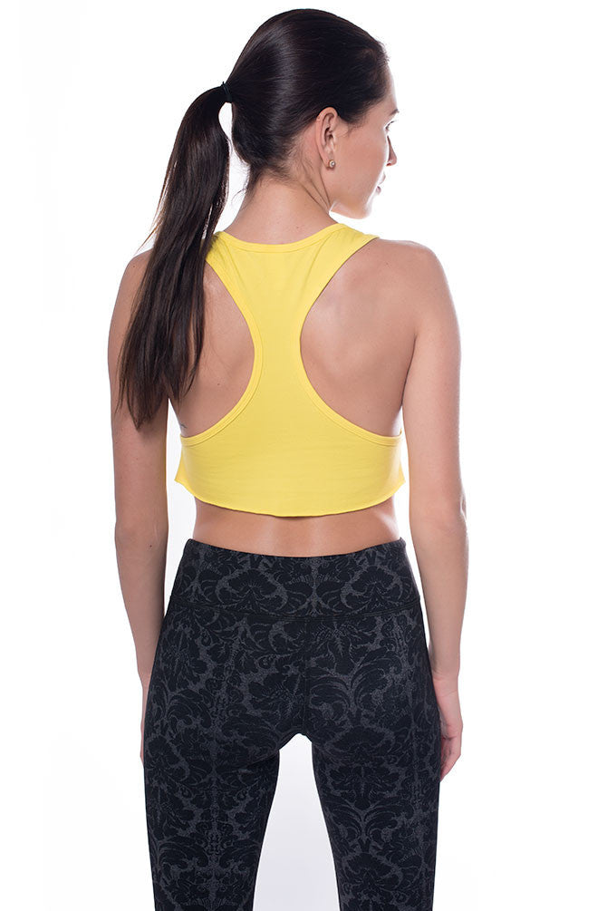 Bamboo Crop Racerback Tank