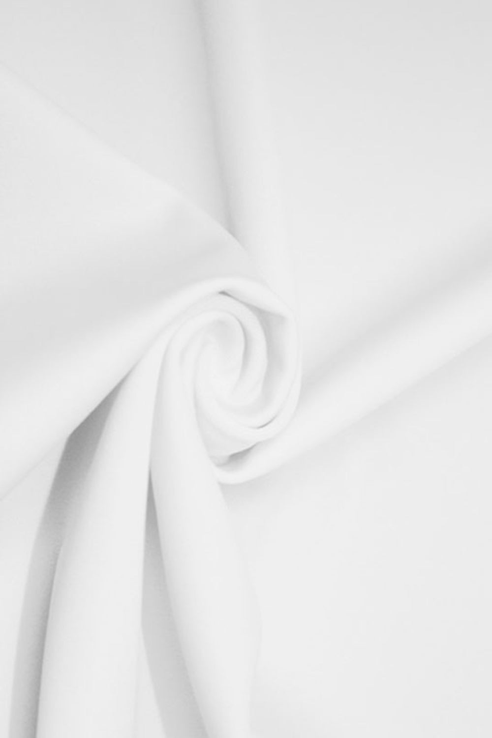 Bamboo Cotton Jersey Fabric White