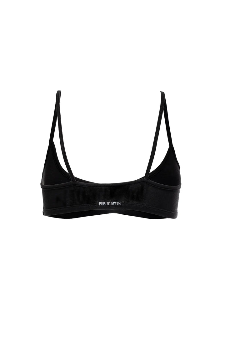 Black bralette made in Canada