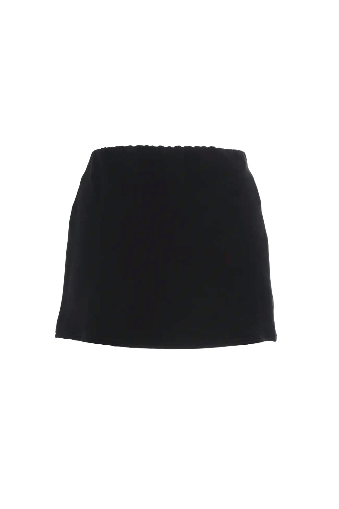 Front Slit Mini Skirt