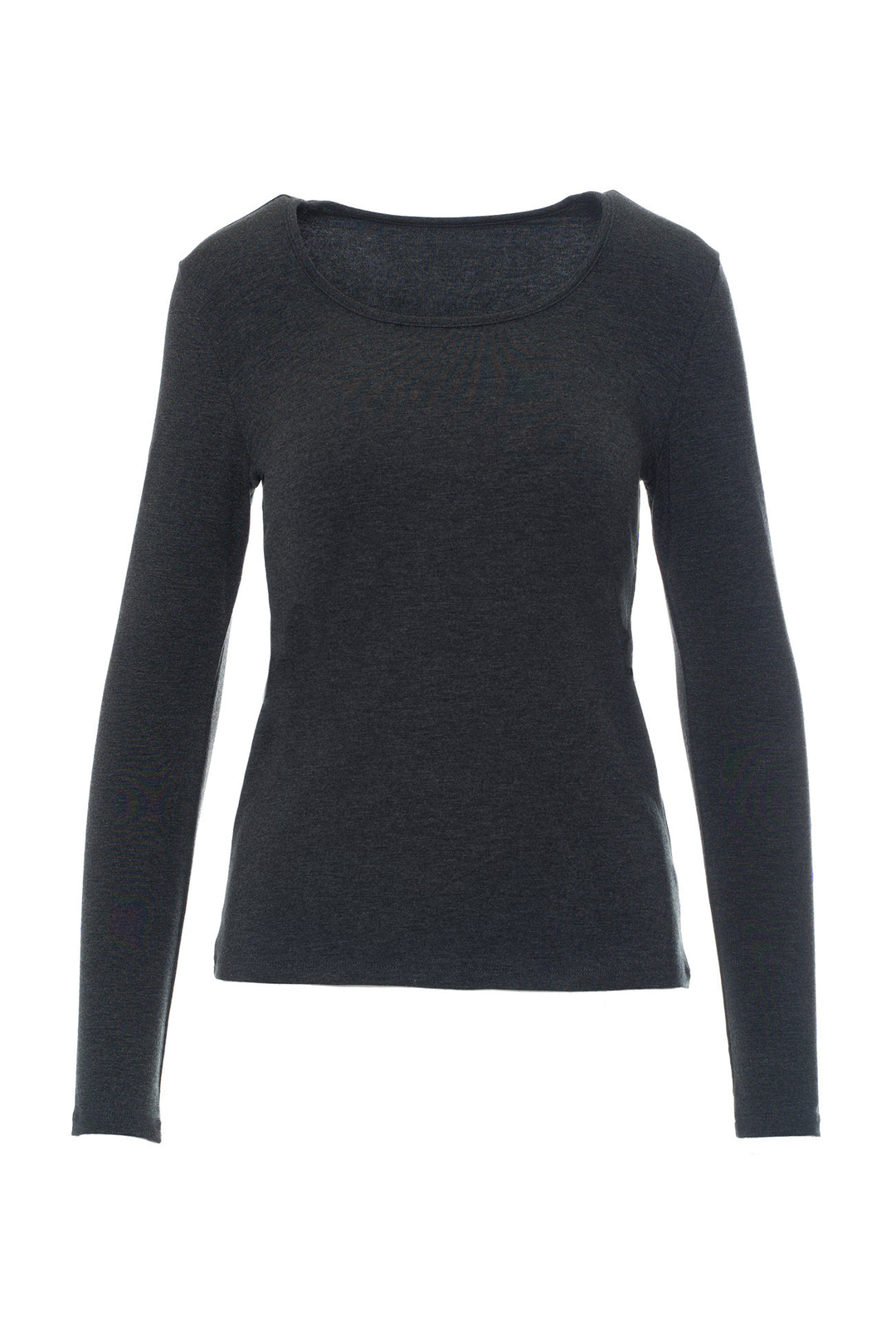 Bamboo Long Sleeve Scoop Neck Top