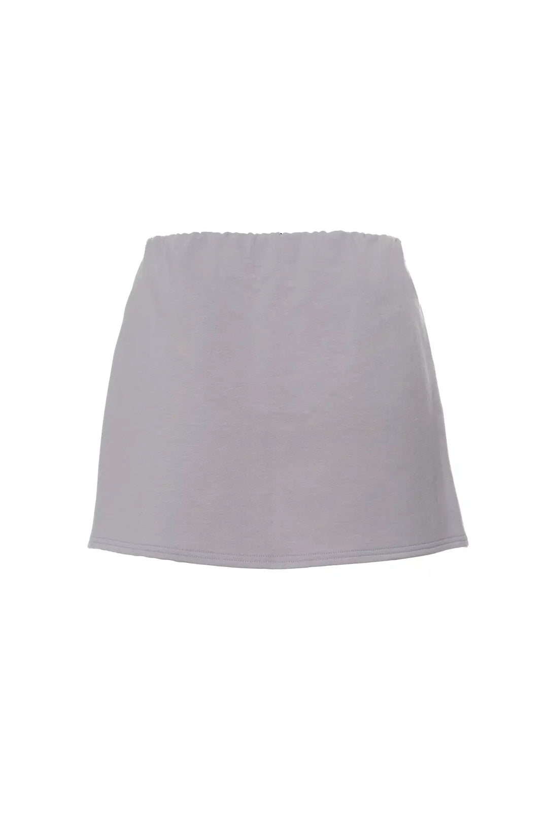 Front Slit Mini Skirt