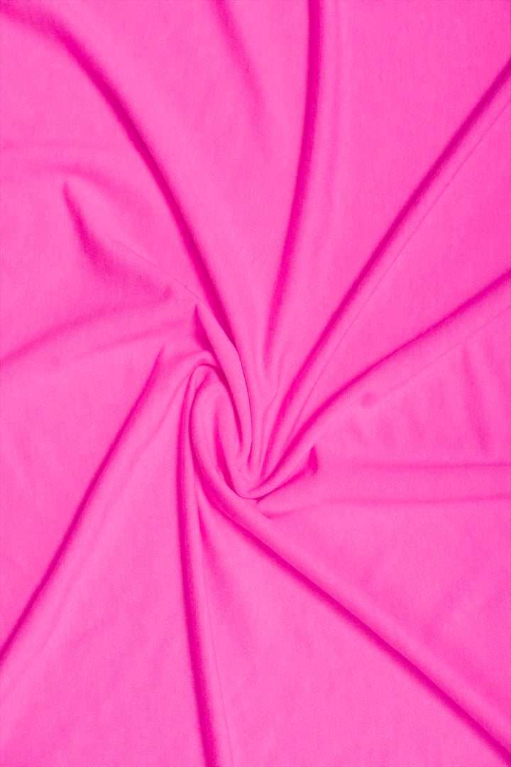 Hot Pink Bamboo Cotton Jersey