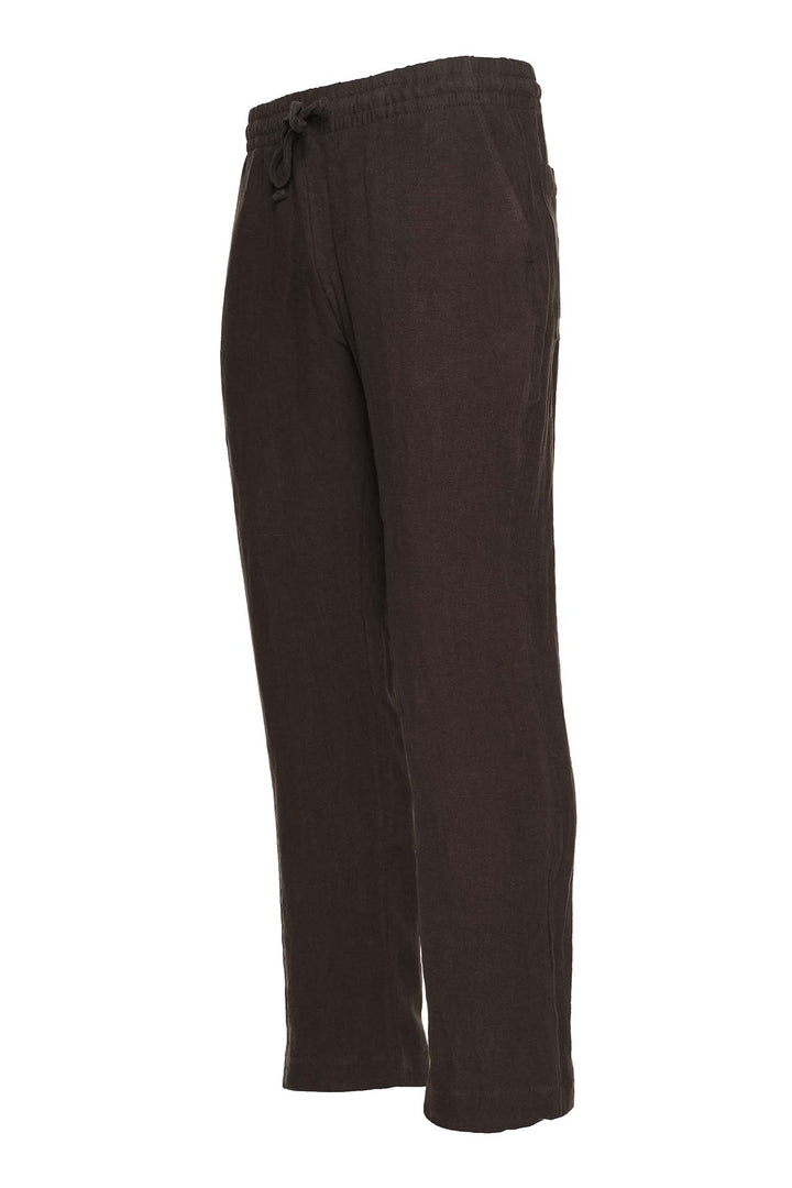Men's Wide Leg Linen Pant