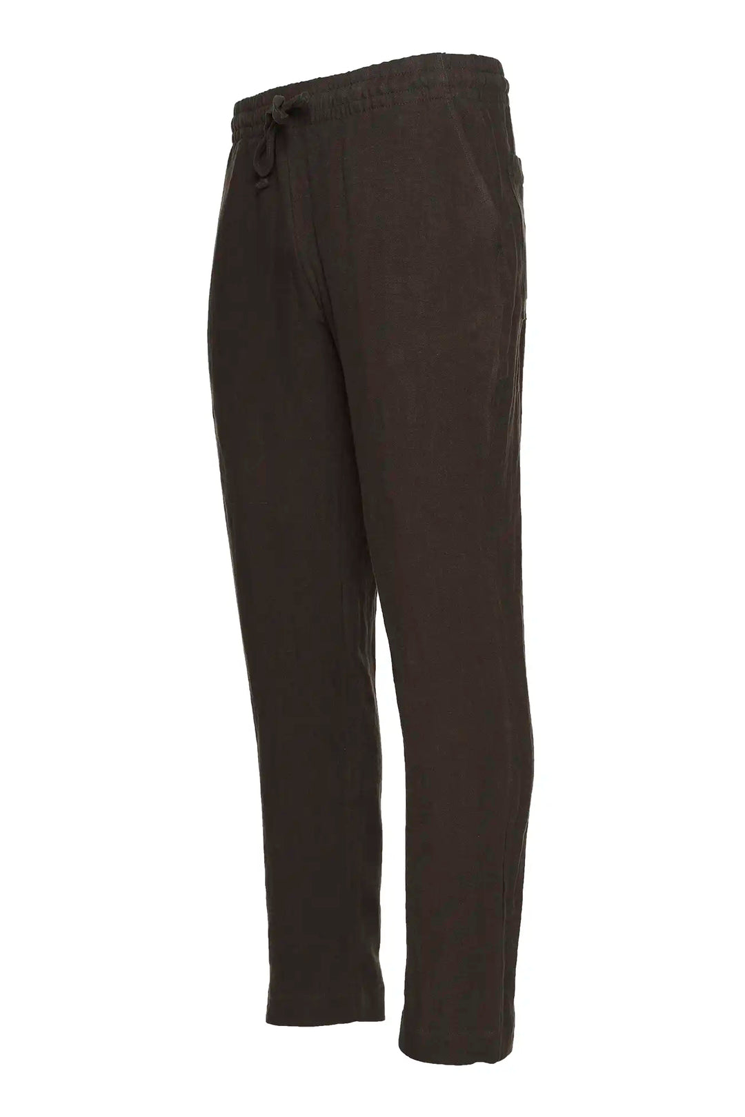 Men's Wide Leg Linen Pant