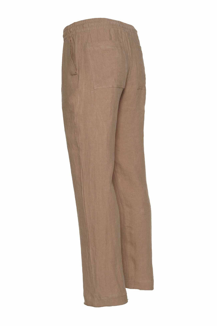 Men's Wide Leg Linen Pant