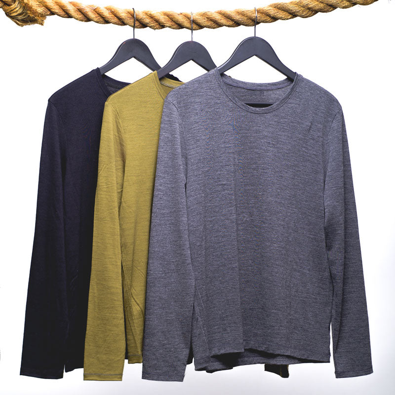 Merino Wool Shirts - Long and Short Sleeve
