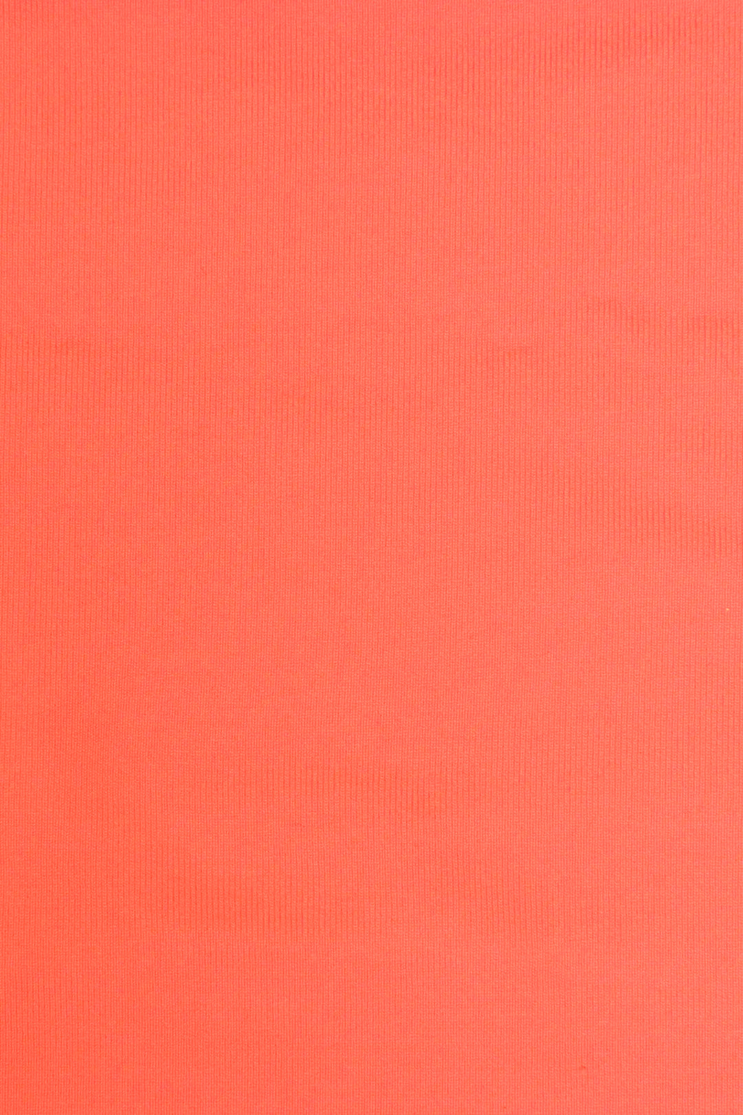 Orange Nylon Spandex Stretch Fabric