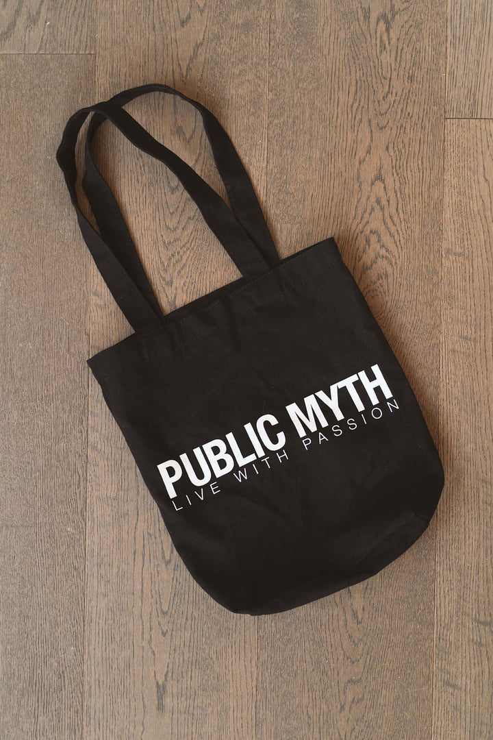 PM Black Tote Bag
