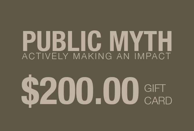 PUBLIC MYTH Canada Gift Card
