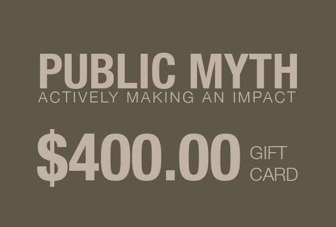 PUBLIC MYTH Canada Gift Card