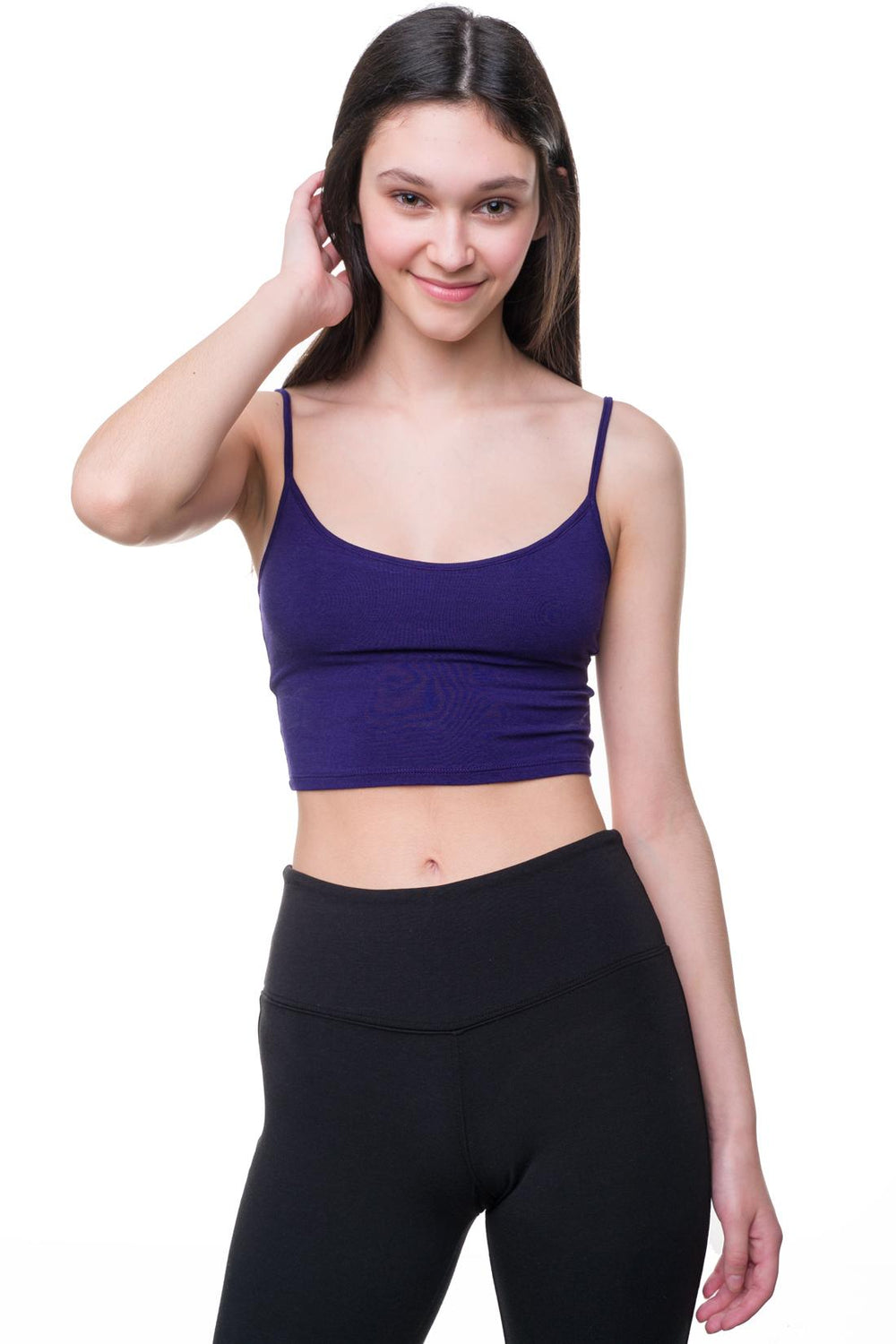 LAVOS Bamboo Cotton Everyday Sports Bra for Women Non Padded Full