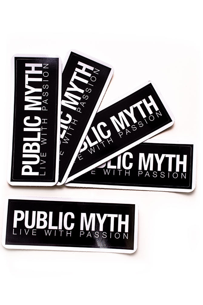 Public Myth Sticker – Public Myth Canada