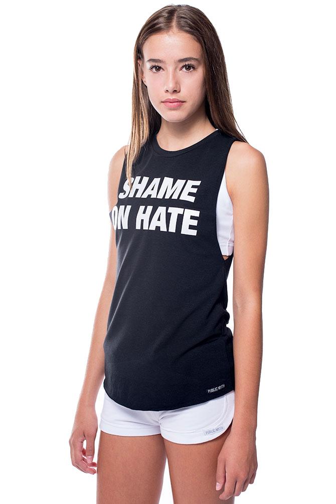 Shame On Hate Muscle Tank